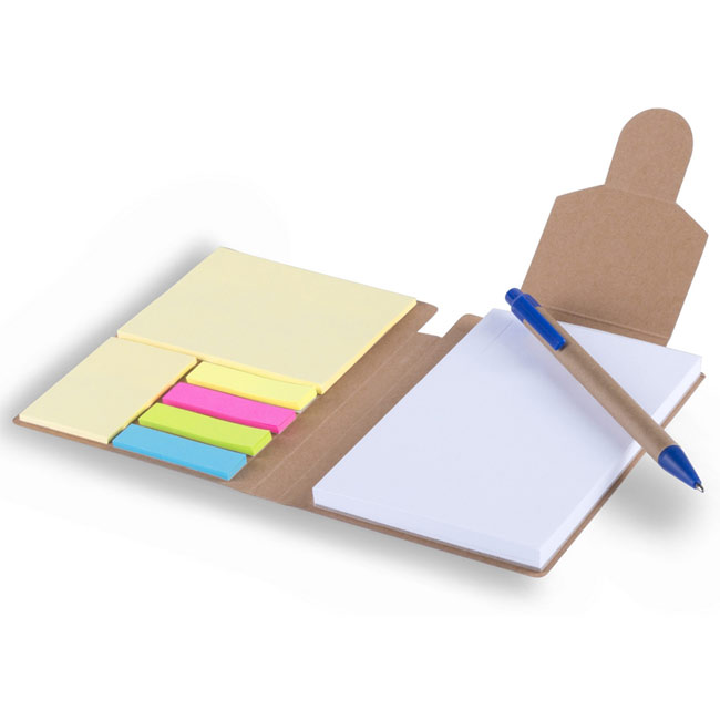 Promotional A6 notebook, sticky notes - GP52842