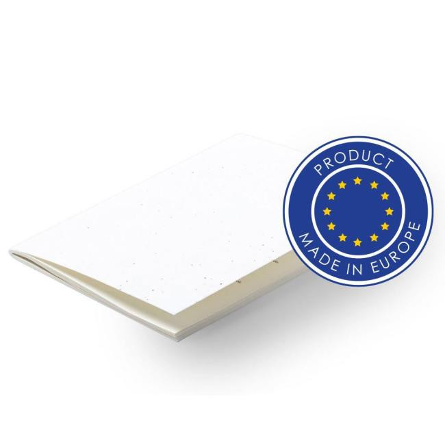 Promotional A5 Notepad with petunia seeds - GP57222