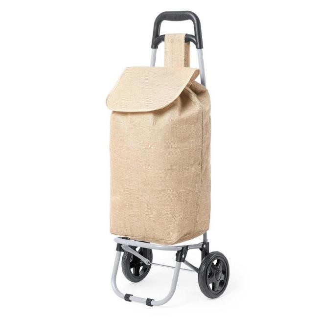Promotional Jute shopping trolley - GP58259