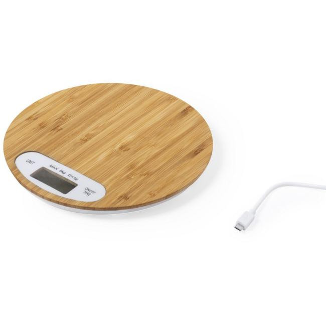 Promotional Bamboo kitchen scale - GP58839