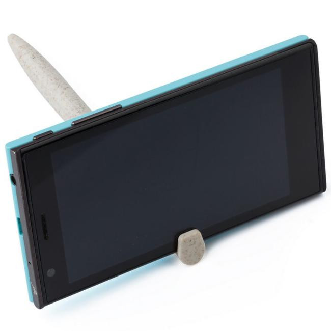 Promotional Wheat straw ball pen, phone stand - GP59332