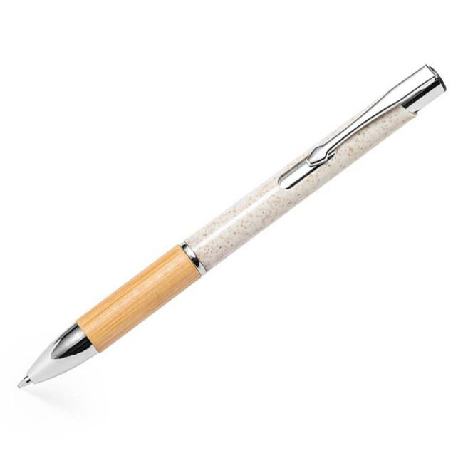Promotional Bamboo and wheat straw ball pen - GP59357