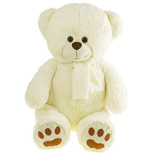 Promotional Albert White bear with scarf - GP20107