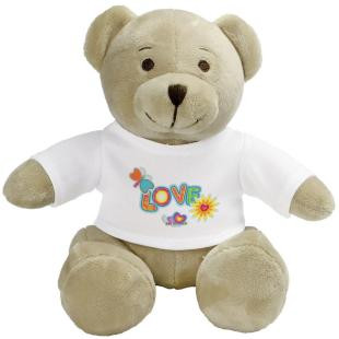 Promotional Siddy Cream, plush teddy bear - GP20138