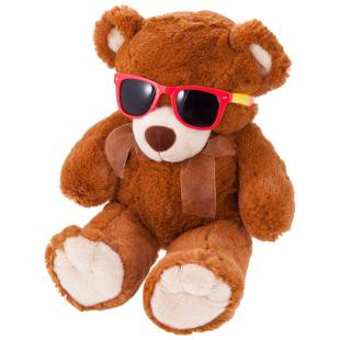 Promotional Billy Brown bear with bow - GP20226
