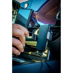 Promotional Mobile phone holder for car, wireless charger 15W | Skyler - GP50050