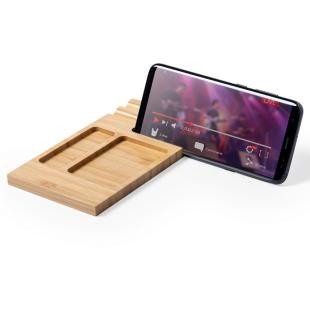 Promotional Bamboo desk organizer phone stand - GP50228