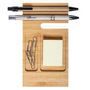 Promotional Bamboo desk organizer phone stand - GP50228