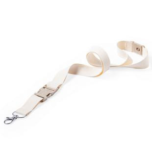 Promotional Cotton lanyard with safety catch