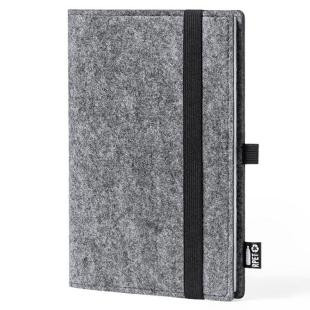 Promotional Felt RPET A5 notebook