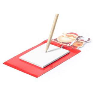Promotional Fridge notebook with magnet, pencil - GP50273