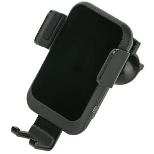 Promotional Mobile phone holder for car, wireless charger 10W - GP50350