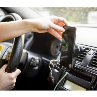 Promotional Mobile phone holder for car, wireless charger 10W - GP50350