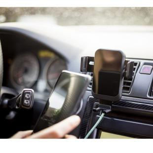Promotional Mobile phone holder for car, wireless charger 10W