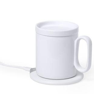 Promotional Cup 350 ml, wireless charger 10W, cup warmer - GP50391