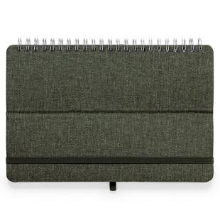 Promotional RPET notebook approx. A5, phone stand, tablet stand - GP50594