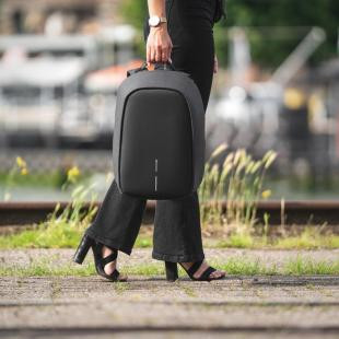 Promotional Bobby Hero Small anti-theft RPET laptop/tablet backpack - GP50996