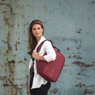 Promotional Bobby Hero Small anti-theft RPET laptop/tablet backpack - GP50996