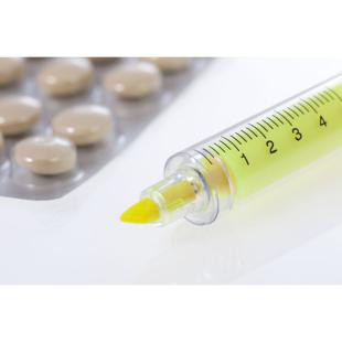 Promotional Highlighter syringe - GP51523