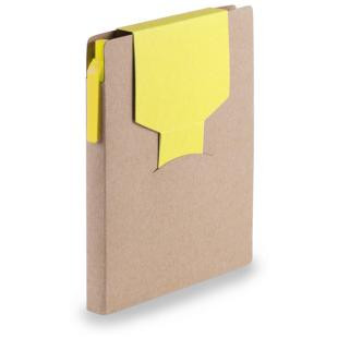 Promotional A6 notebook, sticky notes - GP52842