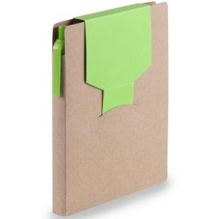Promotional A6 notebook, sticky notes - GP52842