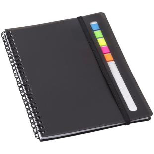 Promotional A5 notebook, sticky notes - GP52994