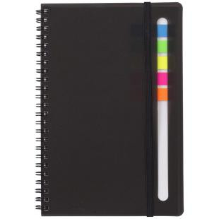 Promotional A5 notebook, sticky notes - GP52994