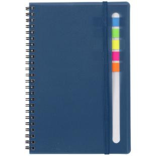 Promotional A5 notebook, sticky notes - GP52994