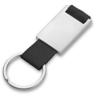 Promotional Keyring with metal badge - GP54790