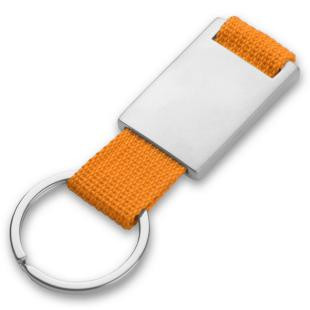 Promotional Keyring with metal badge - GP54790