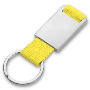 Promotional Keyring with metal badge - GP54790