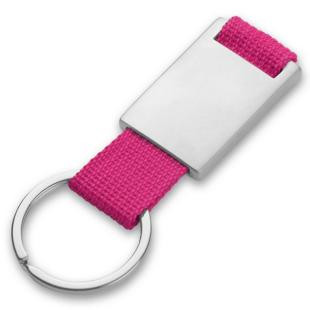 Promotional Keyring with metal badge - GP54790
