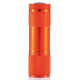 Promotional Aluminium LED torch with strap - GP55771