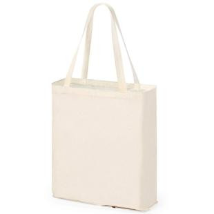 Promotional Cotton foldable shopping bag, jute details - GP56813