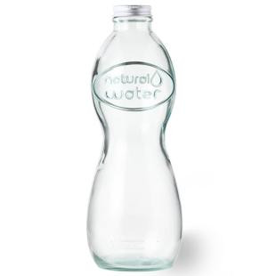 Promotional Set of 2 glasses and glass 1l bottle - GP57207
