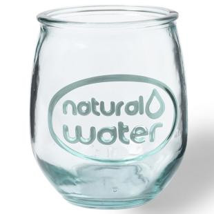 Promotional Set of 2 glasses and glass 1l bottle - GP57207