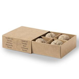 Promotional Set of 4 seeds balls - GP57225