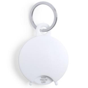 Promotional Antibacterial keyring with shopping cart coin - GP58193