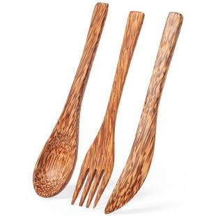 Promotional Coconut cutlery set