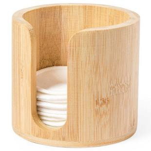 Promotional Bamboo pad dispenser - GP58226