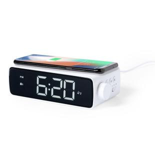 Promotional Wireless charger 10W, multifunctional clock