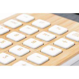 Promotional Bamboo calculator - GP58336