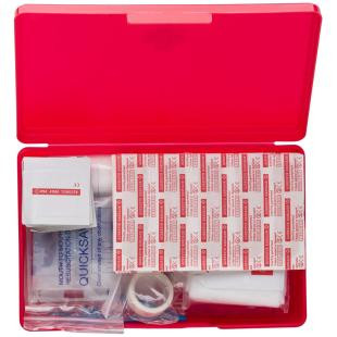 Promotional First aid kit in plastic case - GP58817
