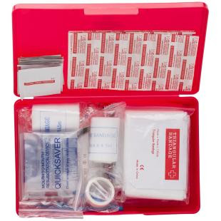 Promotional First aid kit in plastic case - GP58817