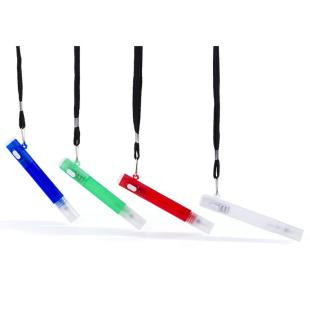 Promotional Lanyard, antibacterial hand spray, torch - GP59365