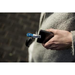 Promotional Keyring, charging cable